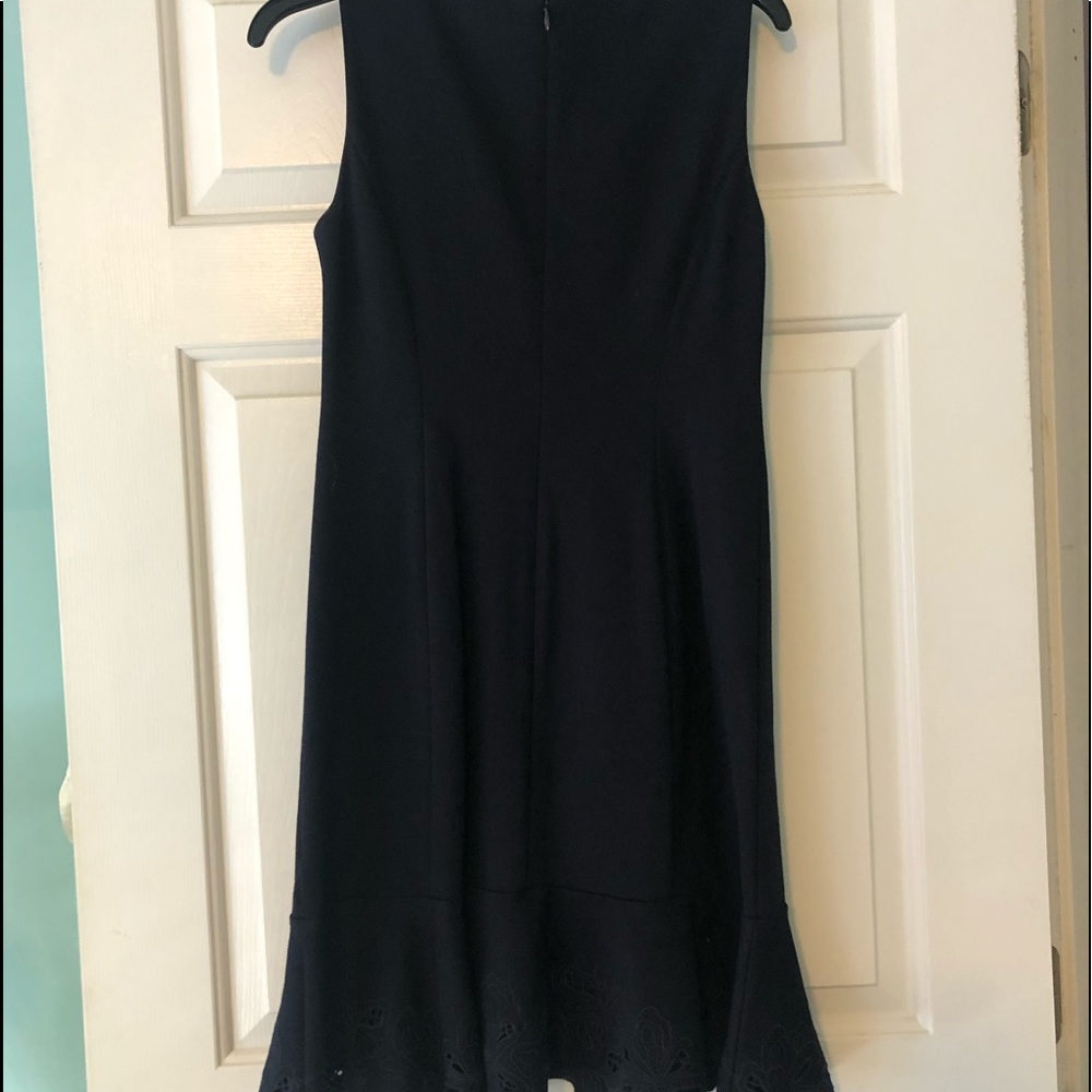 Navy blue Talbots knee length dress